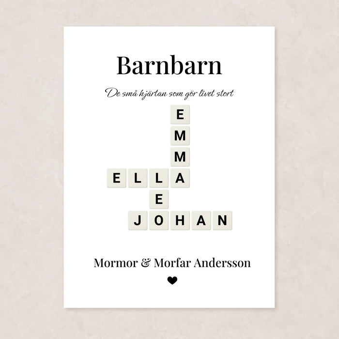 Familjeband™ · Barnbarn