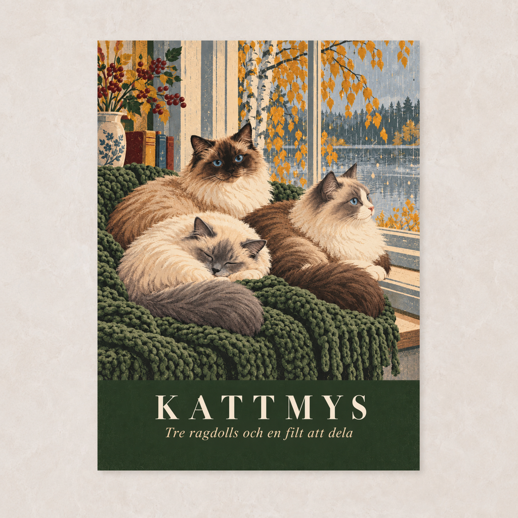 Kattmys – Poster