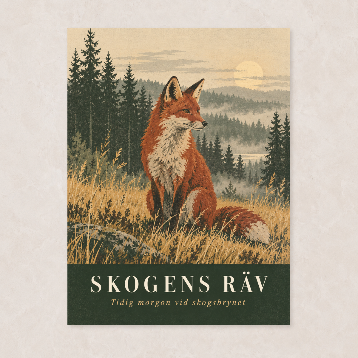 Skogens Räv – Poster