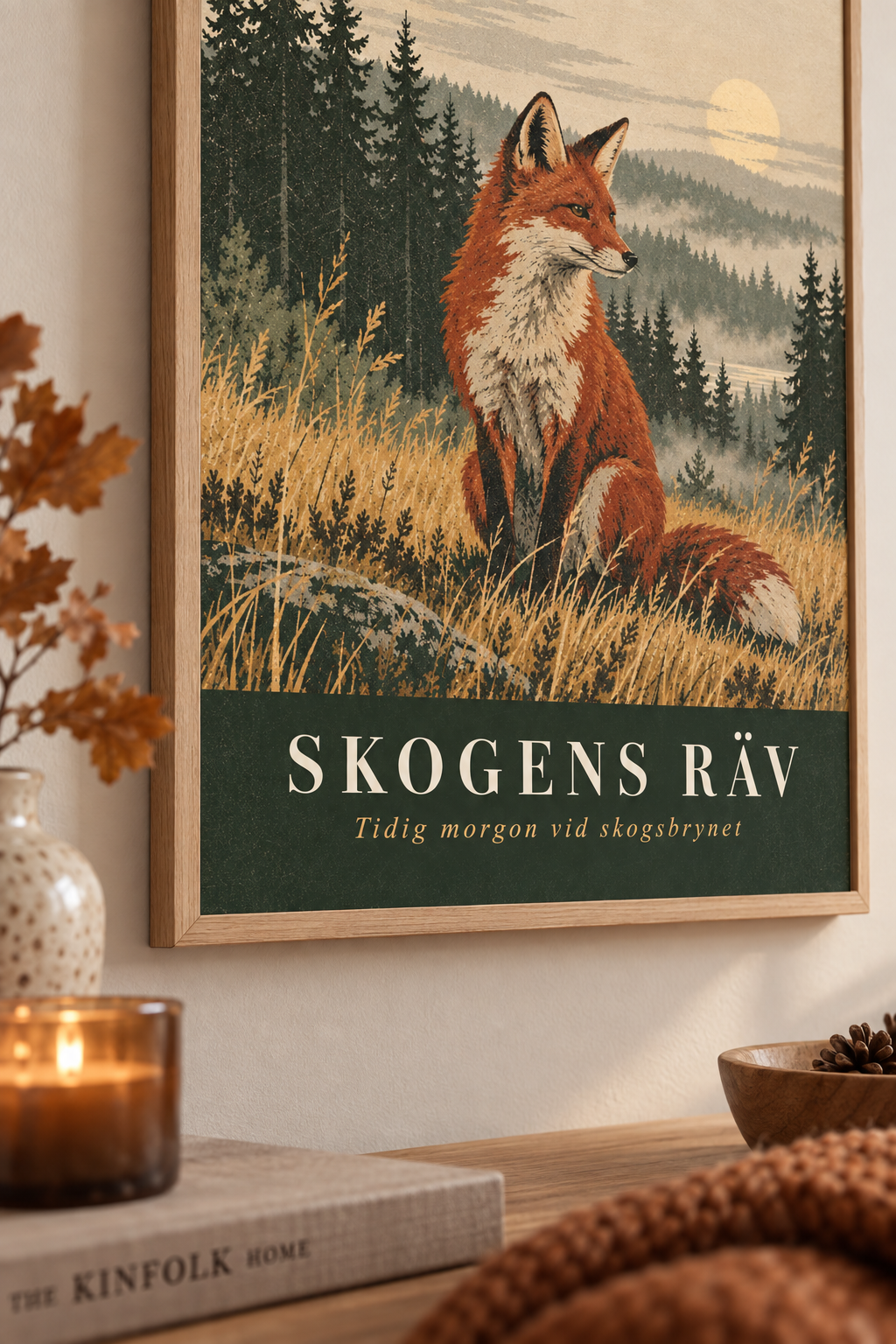 Skogens rävar detalj 06