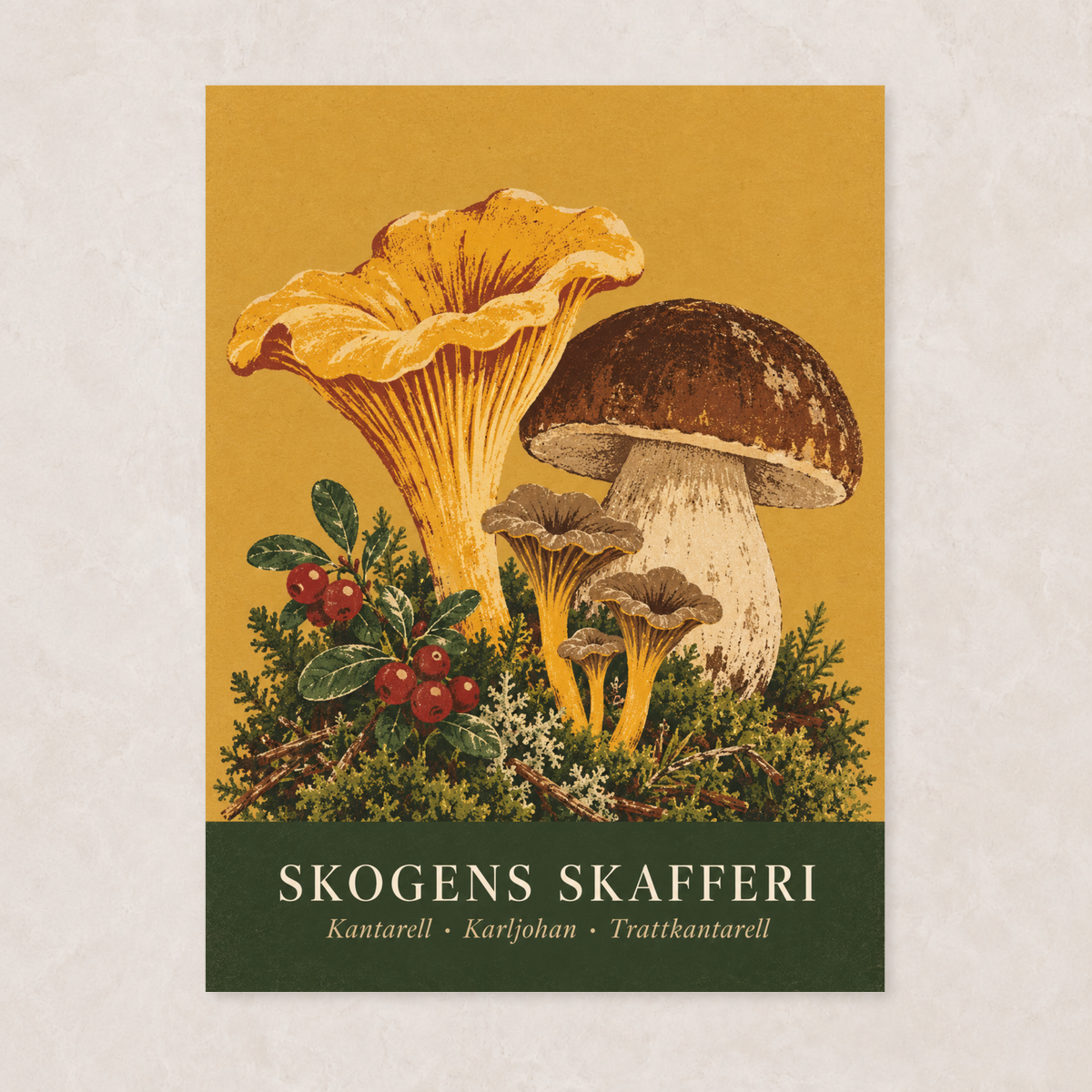 Skogens Skafferi – Poster