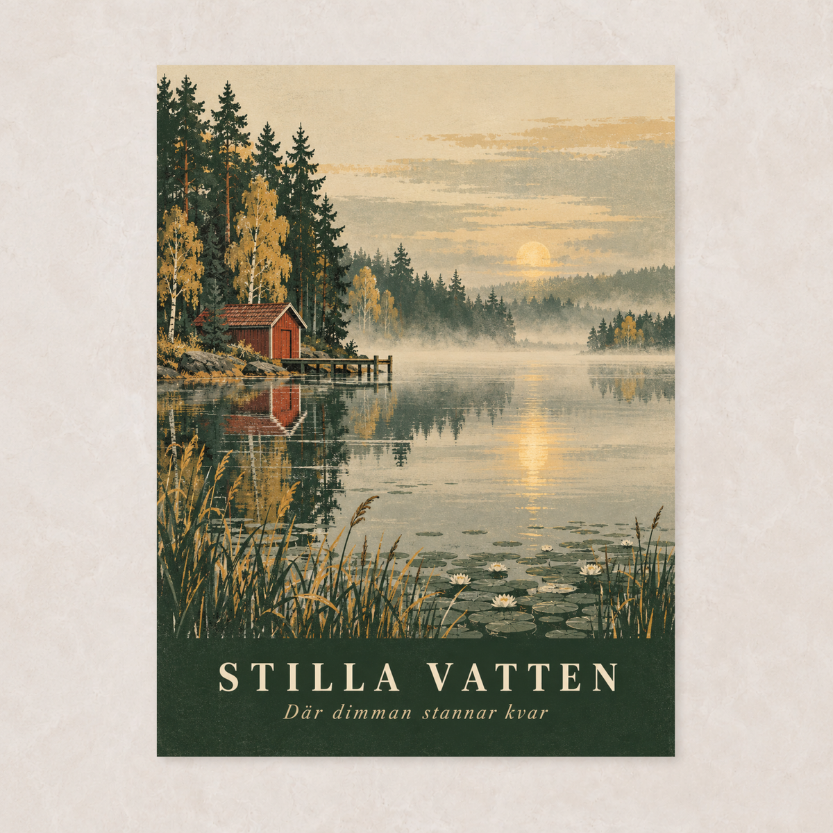 Stilla Vatten – Poster