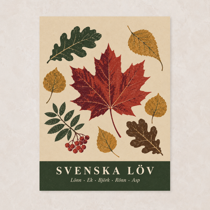 Svenska Löv – Poster