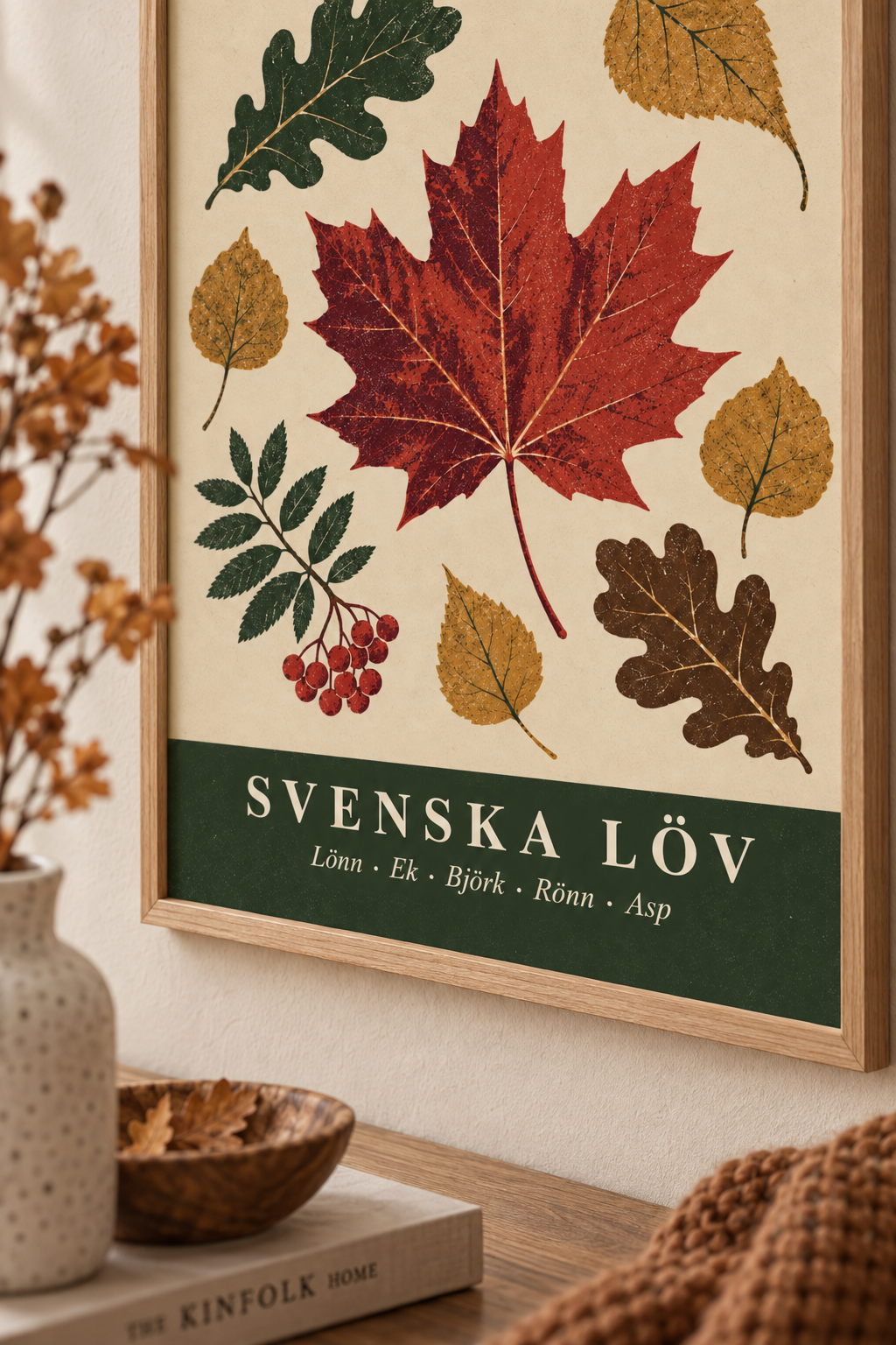 Svenska löv detalj 06