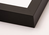 Mattsvart Träram – Premium