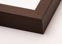 Mörk Valnöt Träram – Premium